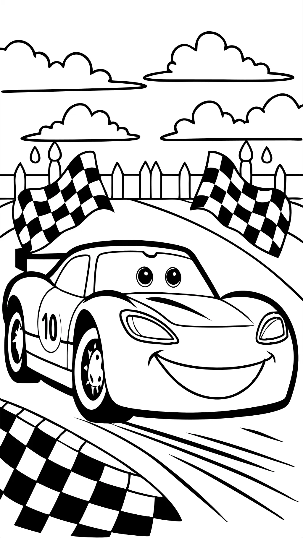 mcqueen coloring pages